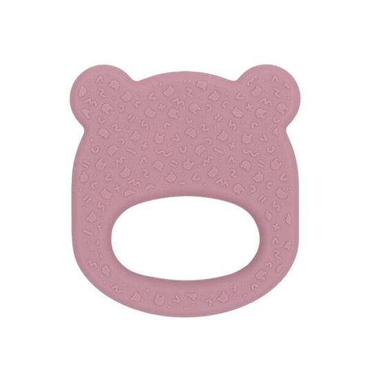 Anneau de Dentition Ours Dusty Rose
