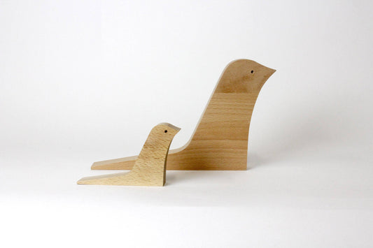 Visuel complémentaire du produit Cale Porte en Bois — Rossignol — Reine Mère (photo 2)