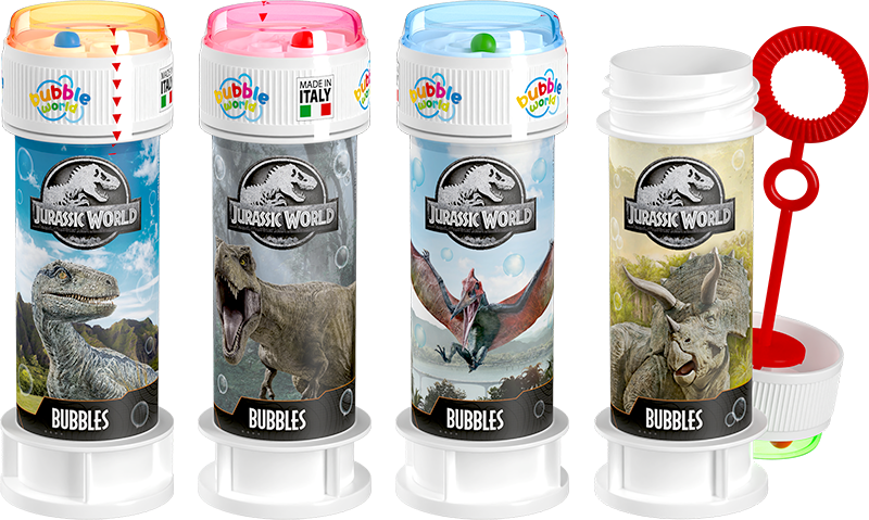Bulles de savon Jurassic World - Flacon 60 ml