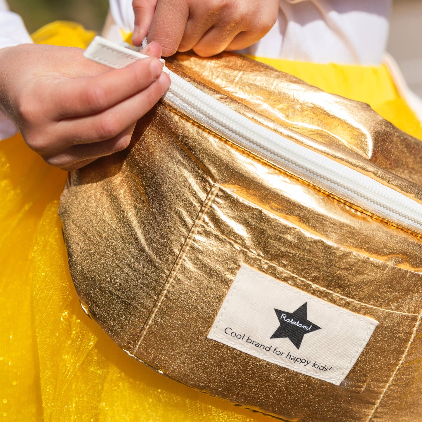 Sac Banane Enfant Métallique