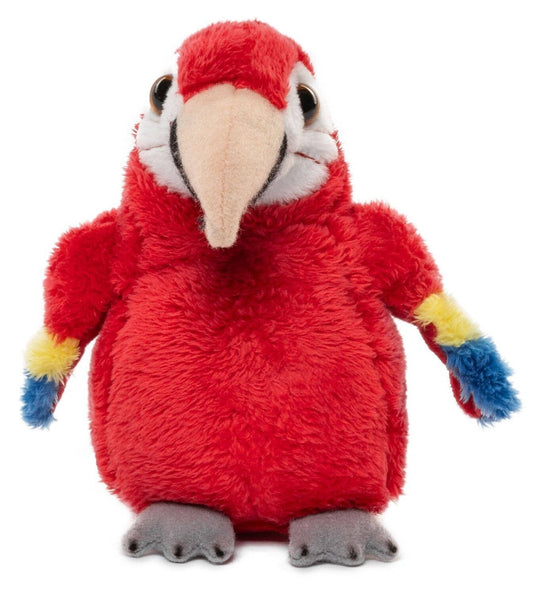 Peluche perroquet (rouge)