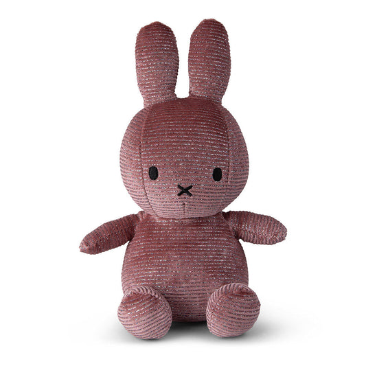 Miffy glamoroso terciopelo acanalado