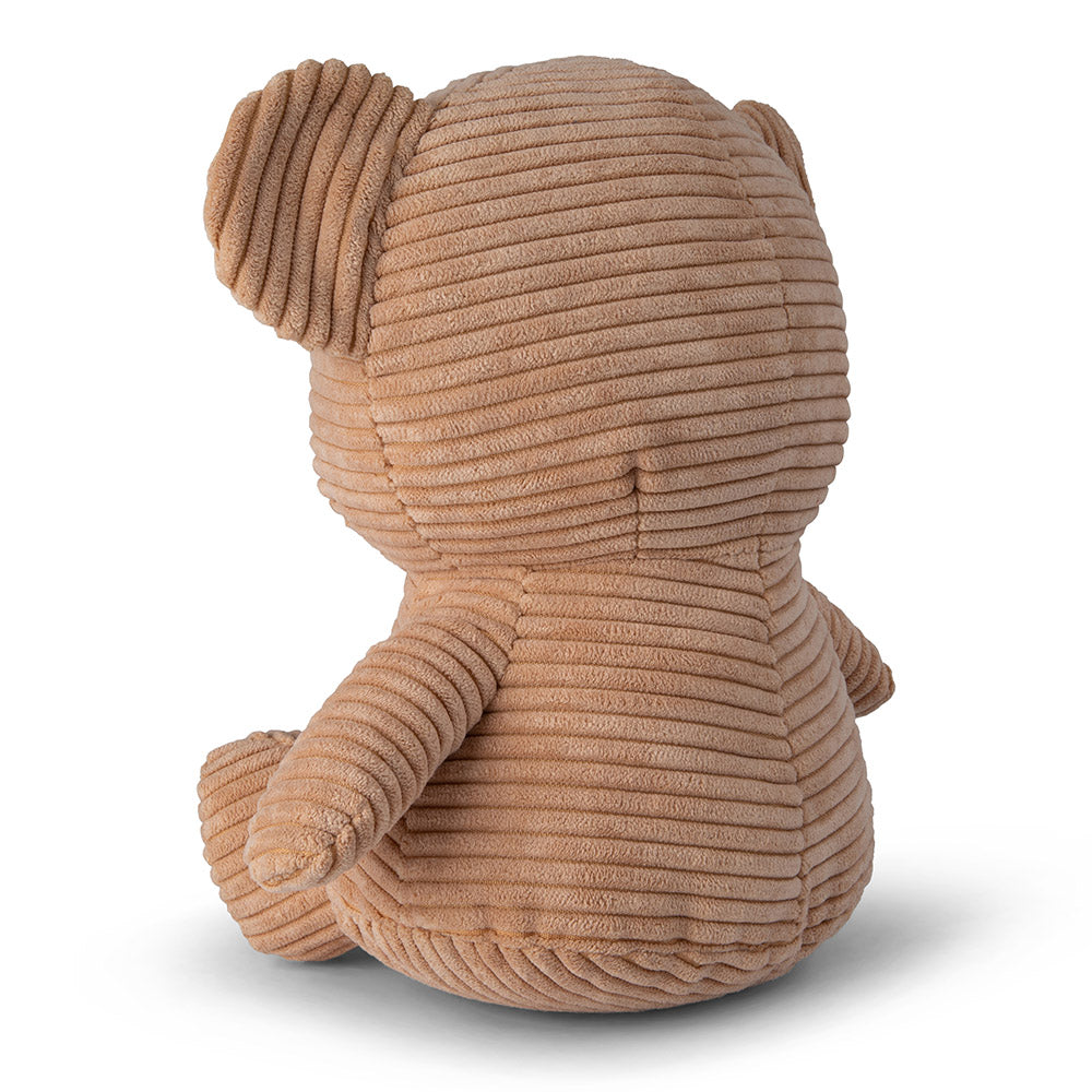 Peluche Ours Boris Velours Côtelé