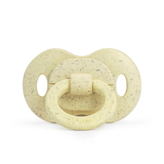 Sucette en Bambou Sunny Day Yellow – visuel produit