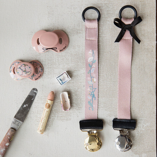 Attache-sucette Faded Rose