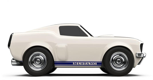 Voiture Ford Mustang Blanc Ivoire - Baghera (visuel 2)