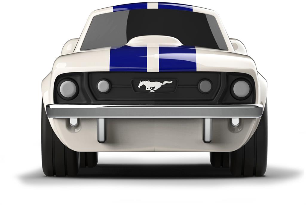 Voiture Ford Mustang Blanc Ivoire - Baghera