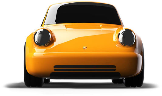 Voiture Porsche 911 Jaune - Baghera (visuel 2)