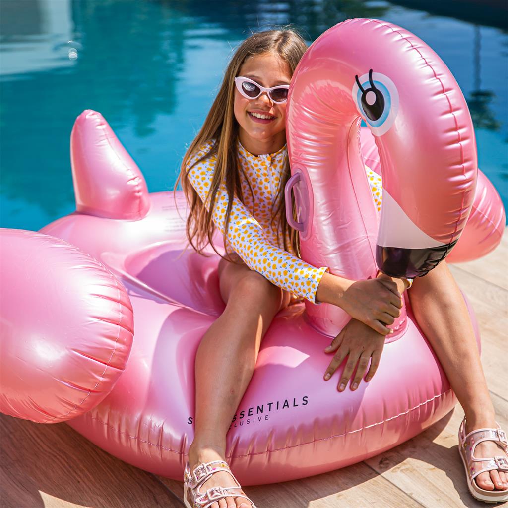 Flamant rose Gonflable XXL