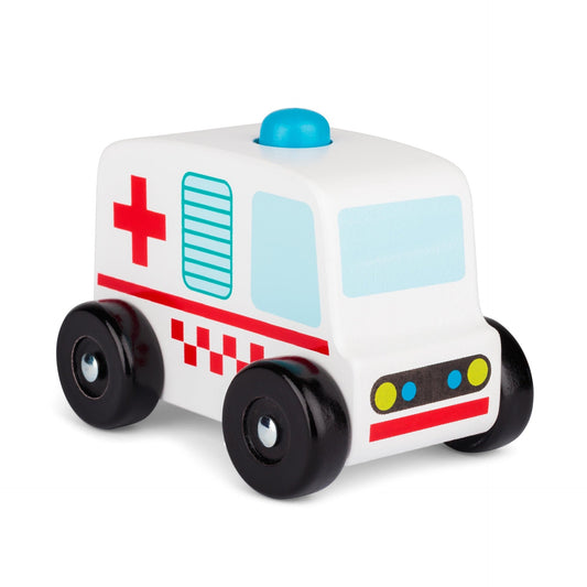 Ambulance en Bois – Sound & Play