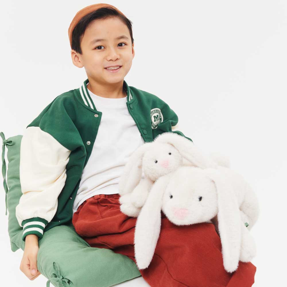 Peluche lapin The Softest, ultra douce (62 cm) – 0+