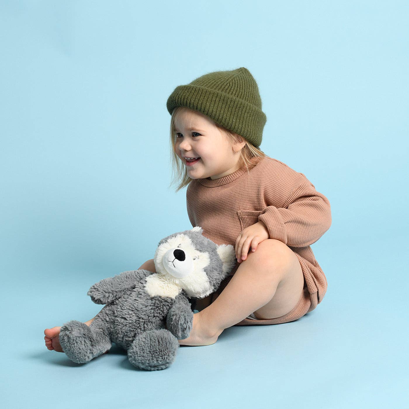 Bouillotte Peluche Warmies Loup