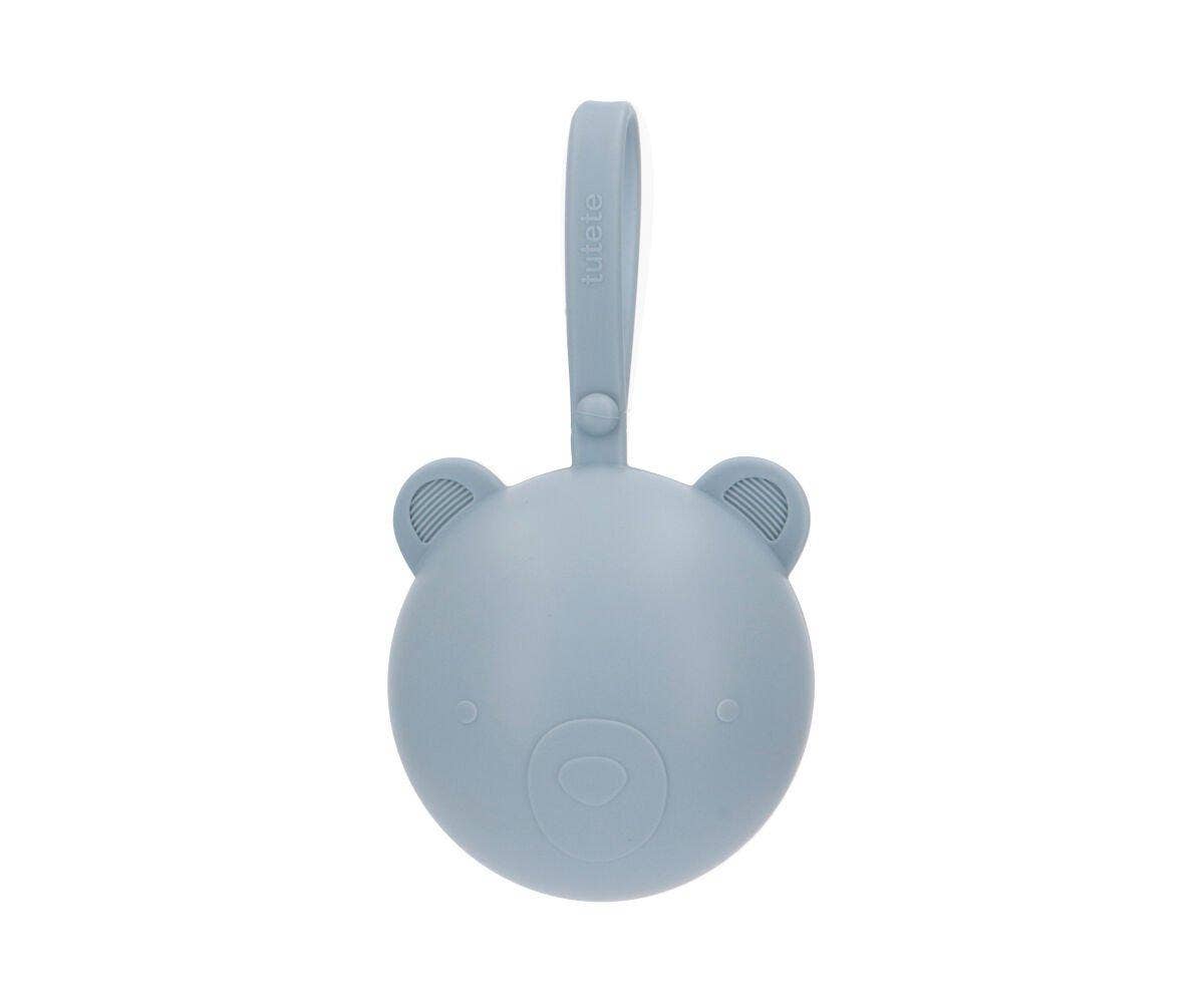 Porte-sucette en silicone Ours océan - vue 4
