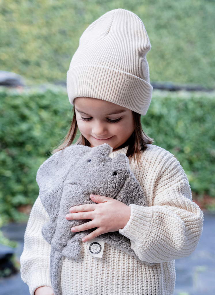 Petite peluche manta grise | Senger-Naturwelt
