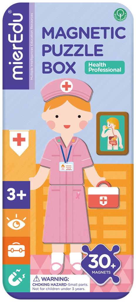 Boîte De Puzzle Magnétique - Médecin
