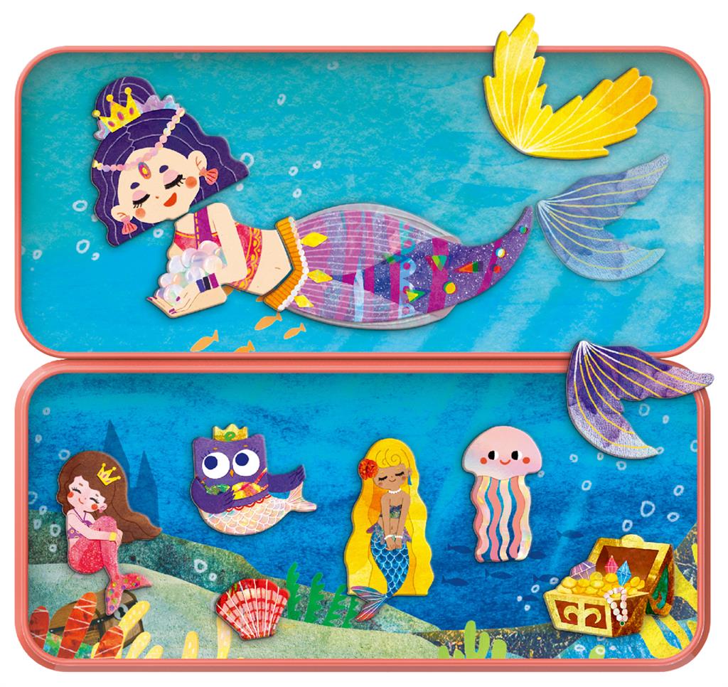 Boîte De Puzzle Magnétique - Sirènes