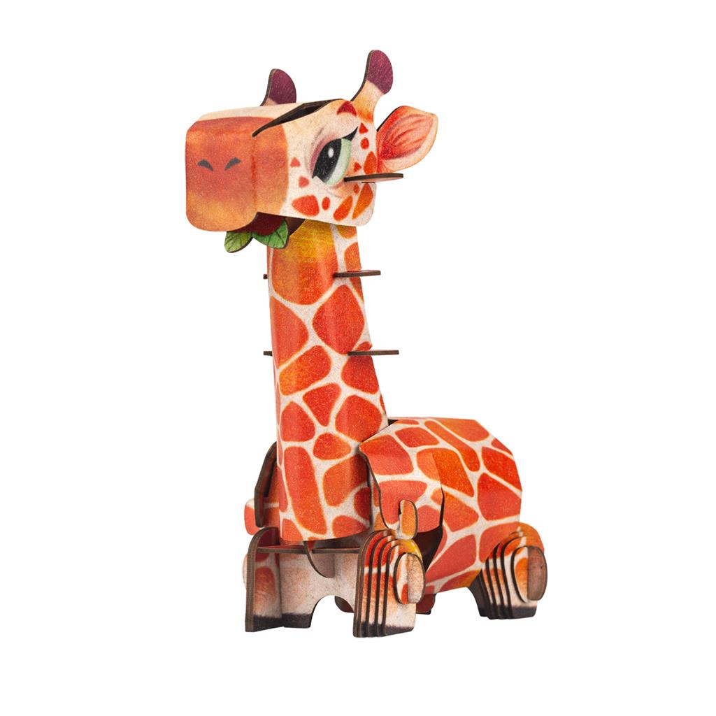 Puzzle 3D Construction - Girafe