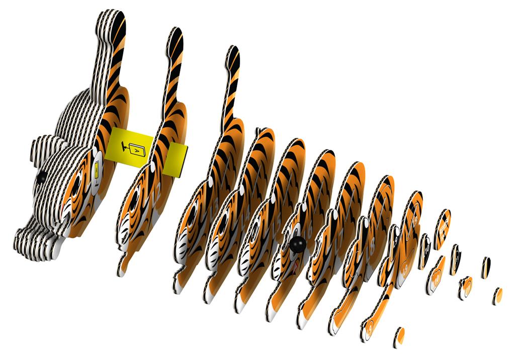 EUGY 3D - Tigre