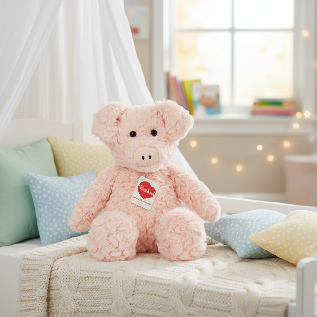 Peluche Cochon Hedi - Teddy Hermann