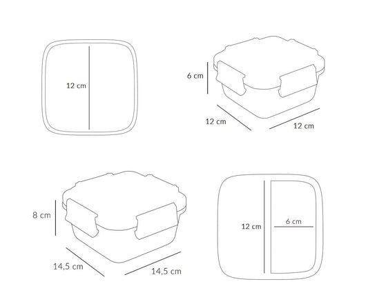 Grande Boîte à Déjeuner Voitures