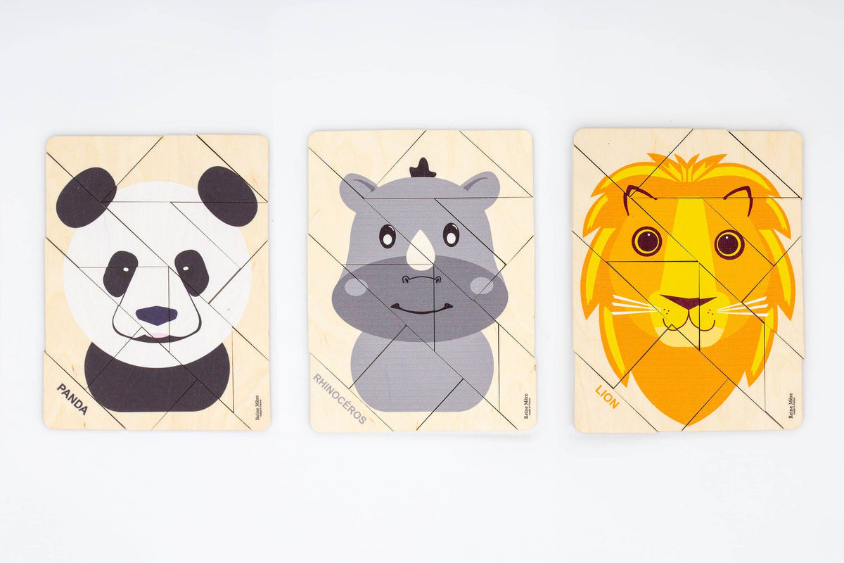 Visuel complémentaire du produit Puzzle en Bois Panda — Reine Mère (photo 6)