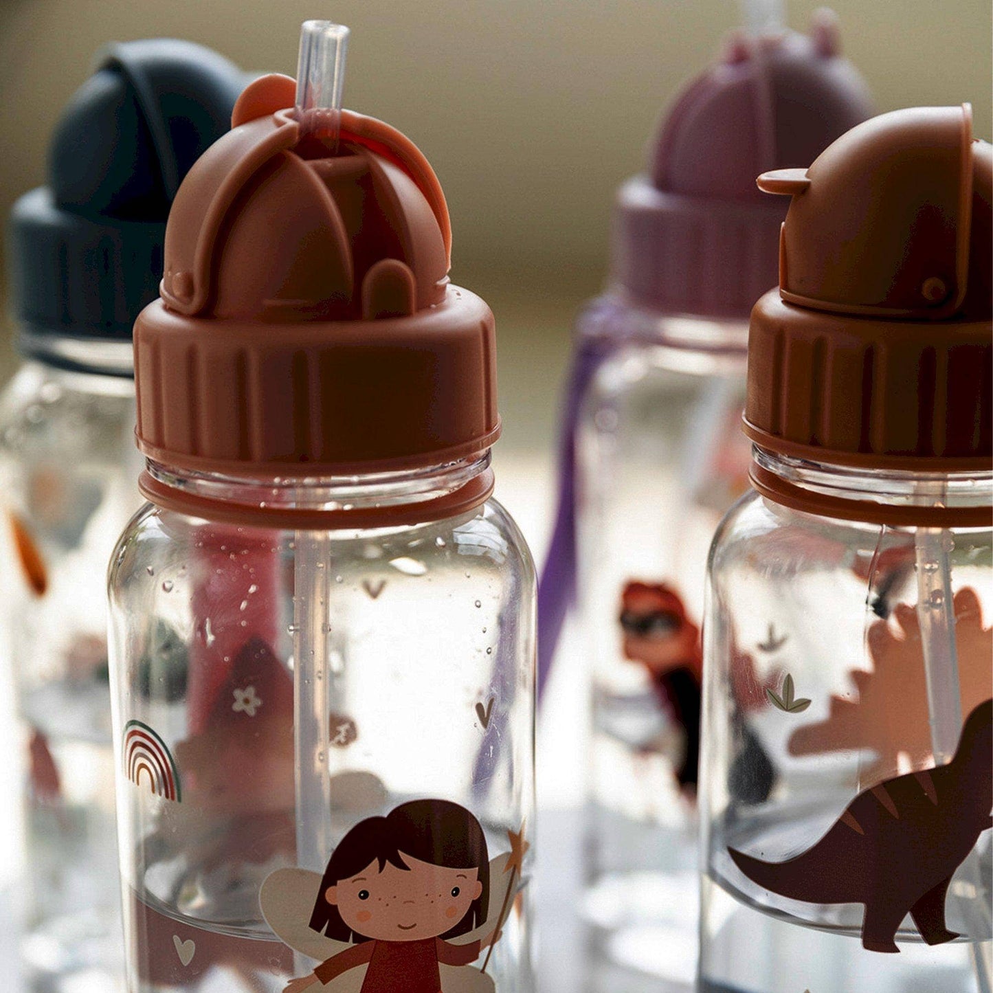 Gourde en plastique Monde des Dinosaures