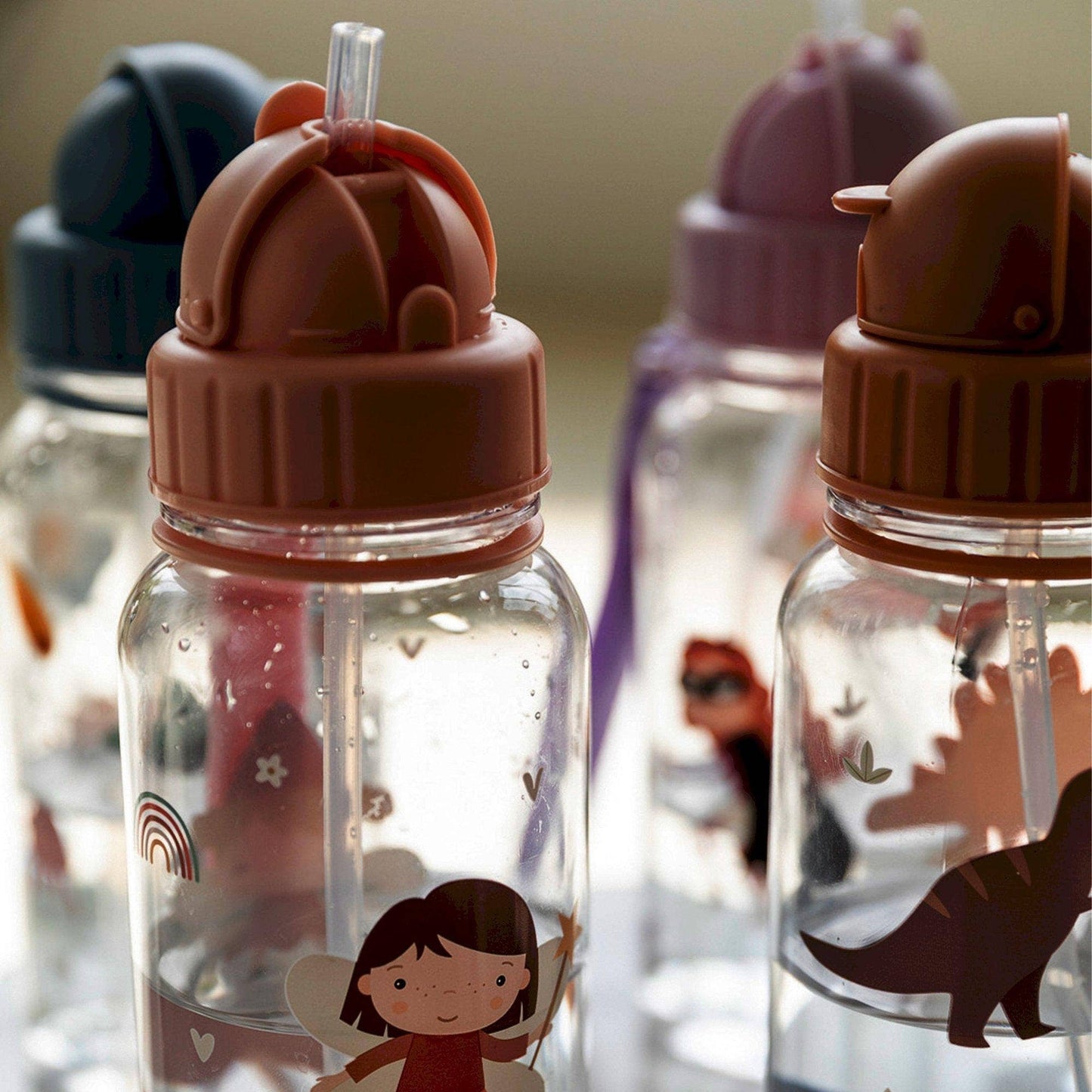 Bouteille en plastique Monde des Dinosaures