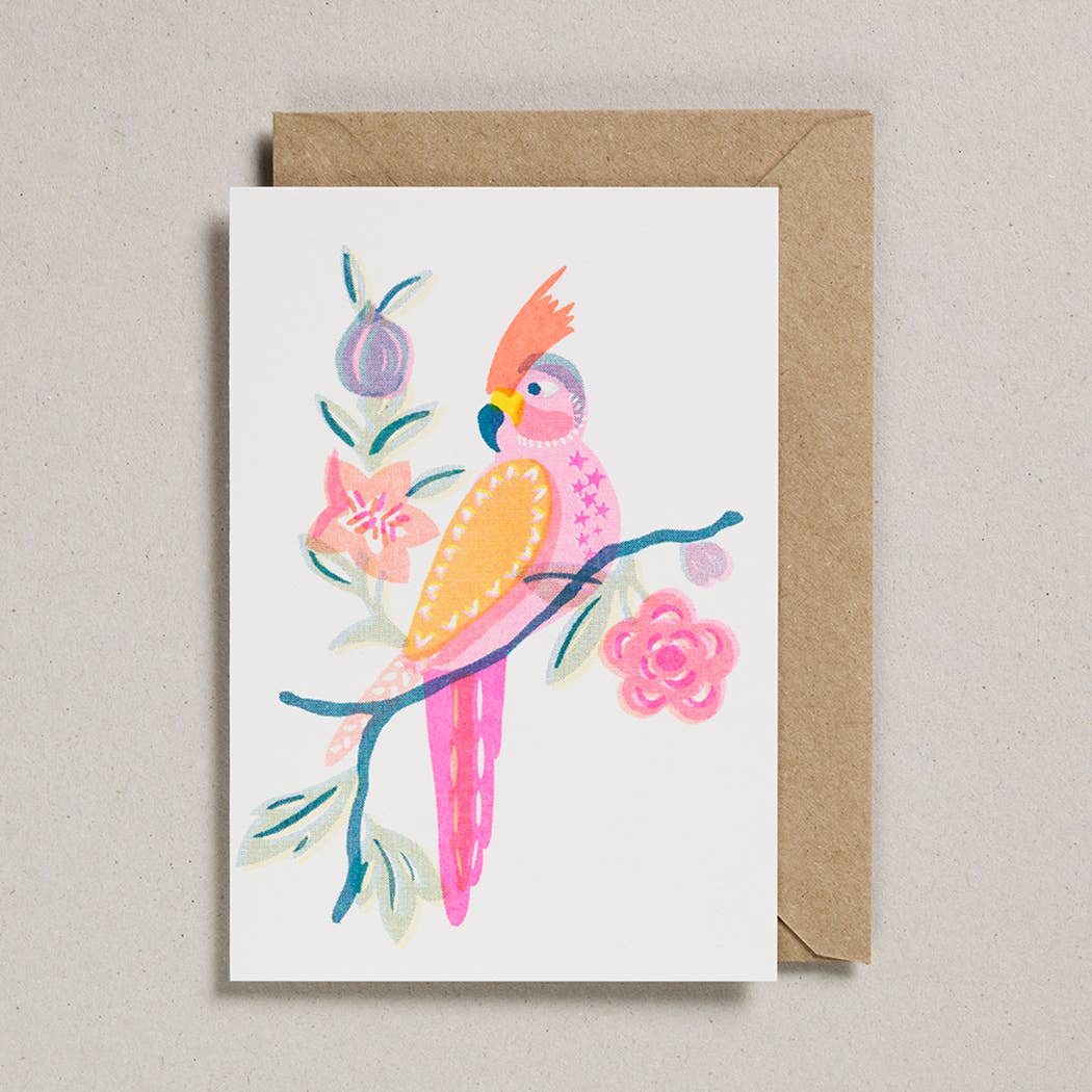 Carte Riso - Perroquet