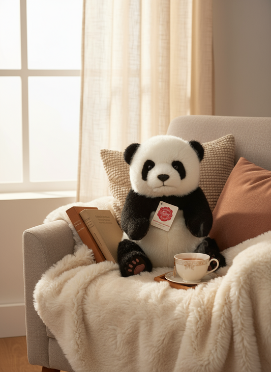 Peluche Panda assis