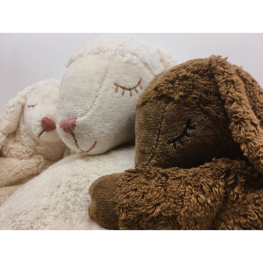 Chauffe-mains mouton peluche petit | marron