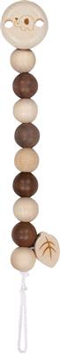 Goki Baby Accroche Tétine: ÉLÉPHANT L21cm, bois, en boîte fenêtre