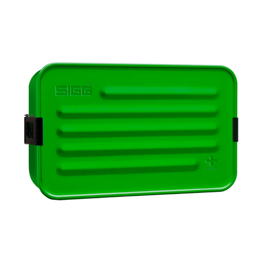Boîte à lunch en métal Vert – vue produit 2
