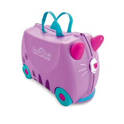 Trunki Ride-on: CHAT Cassie 46x30x21cm, emballage polyglotte, empilable, emballé à l'unité dans une boite VPC, 3+
