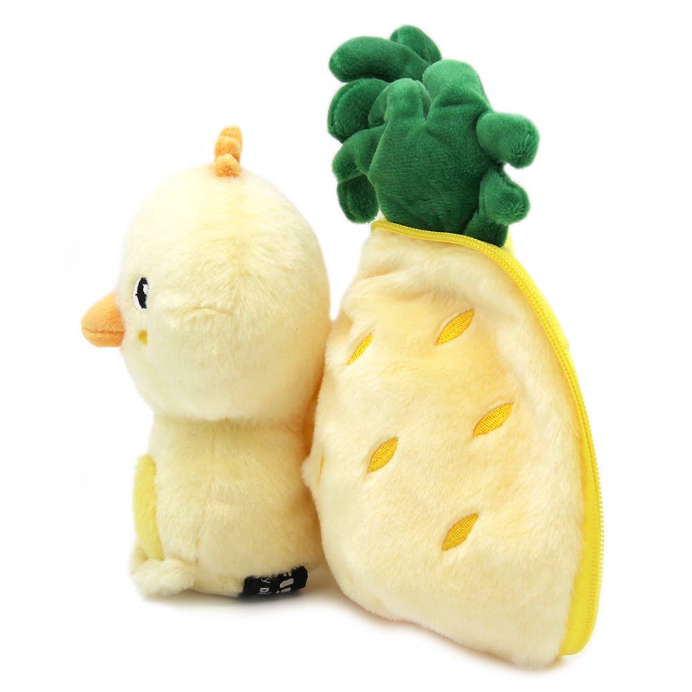 Peluche Flipetz Nugget le Poussin / Ananas