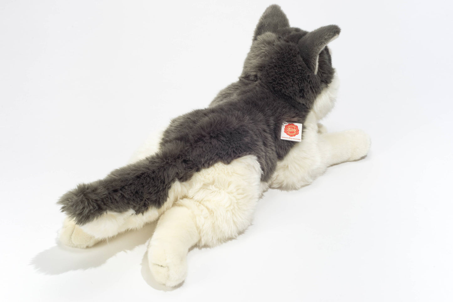 Grande Peluche Husky couché