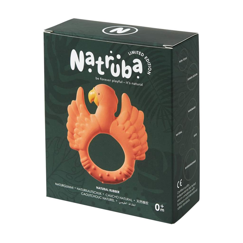Anneau de Dentition Perroquet Orange