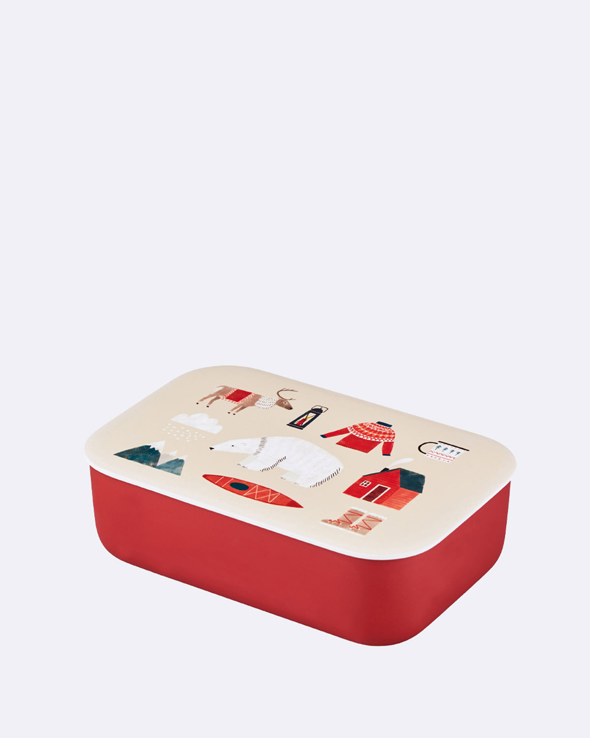 Bioloco Plant Classic Lunchbox - Hiver Nordique