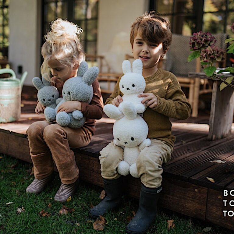 Peluche Miffy Teddy (100% recyclé) 23cm