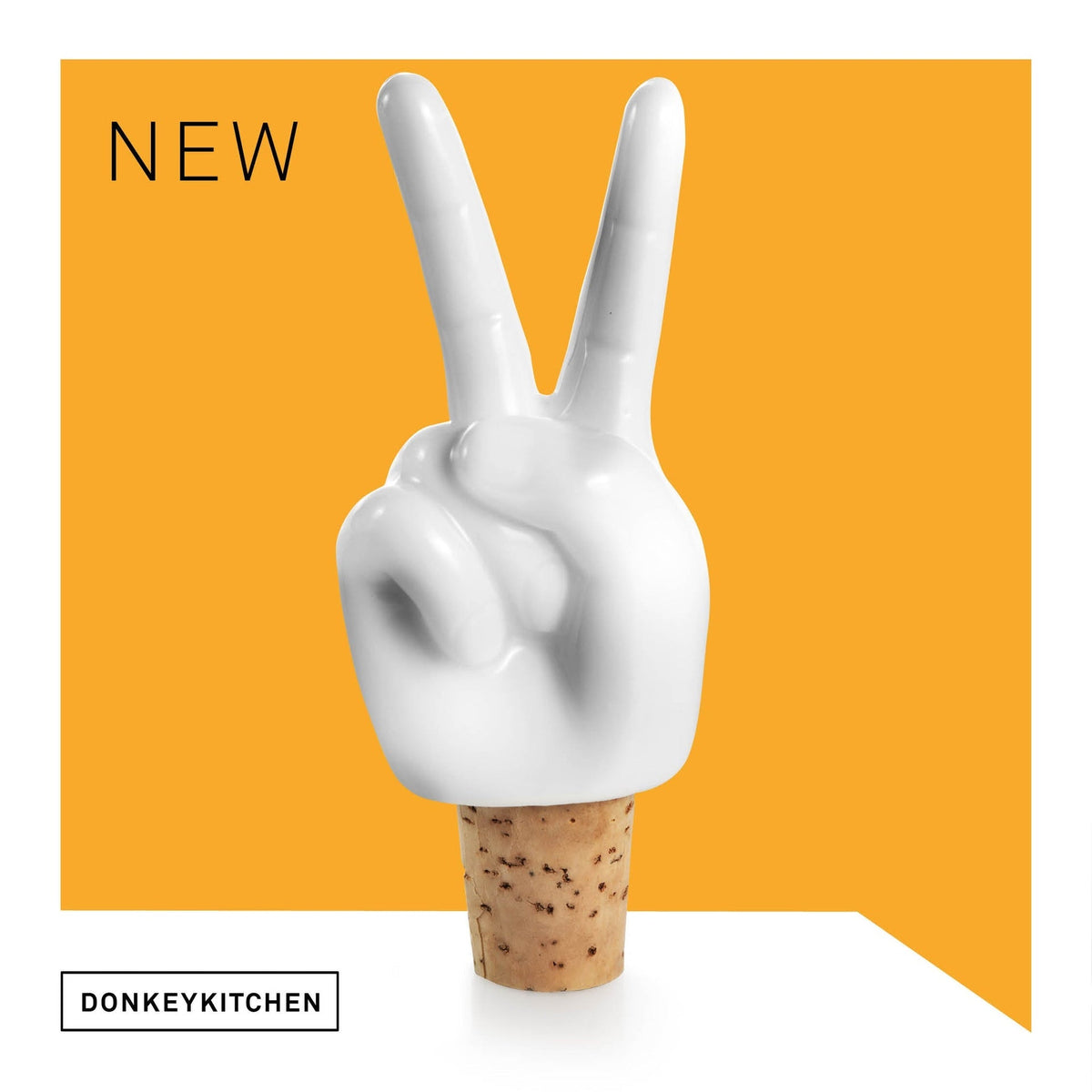 Vue complémentaire : Bouchon Main Peace – Donkey Products
