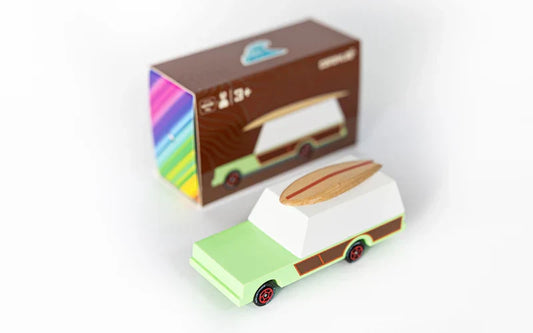 Voiture en Bois Candycar World - Surf Wagon – vue produit 2