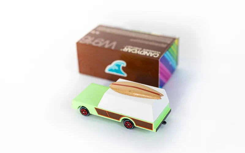 Voiture en Bois Candycar World - Surf Wagon – vue produit 3