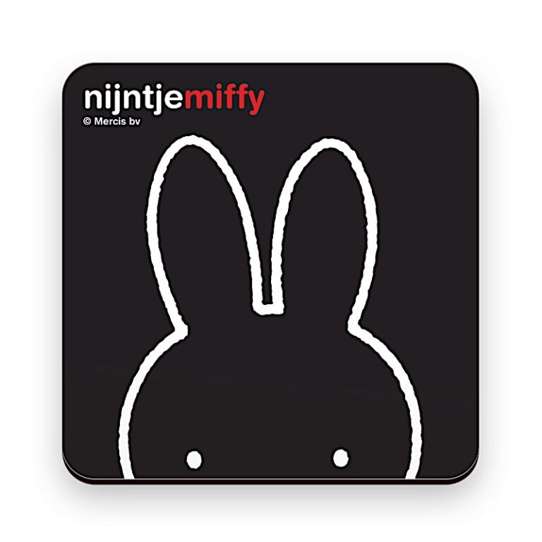 Dessous de Verres Lapin Miffy 6-Pack