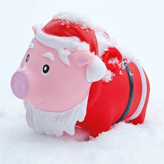 Cochon Père Noël - vue 2