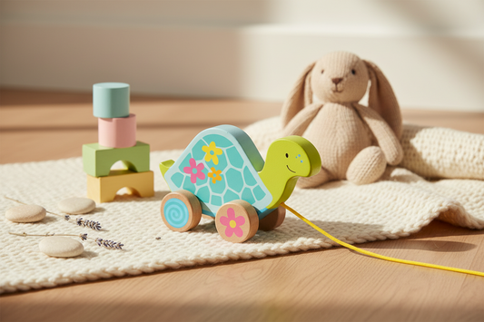 Animal à tirer - Tortue – vue produit 2