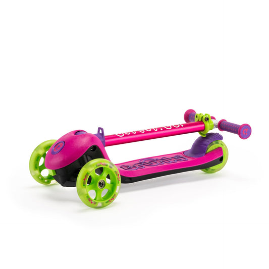 Trunki Trottinette pliante à 3 roues - Petite 2-5 ans (Rose)