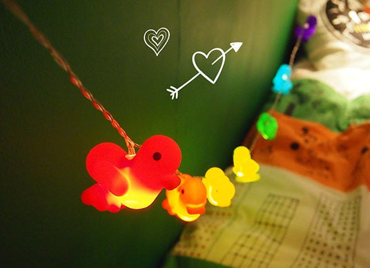 Arco de pato luminoso en Ciel Garland