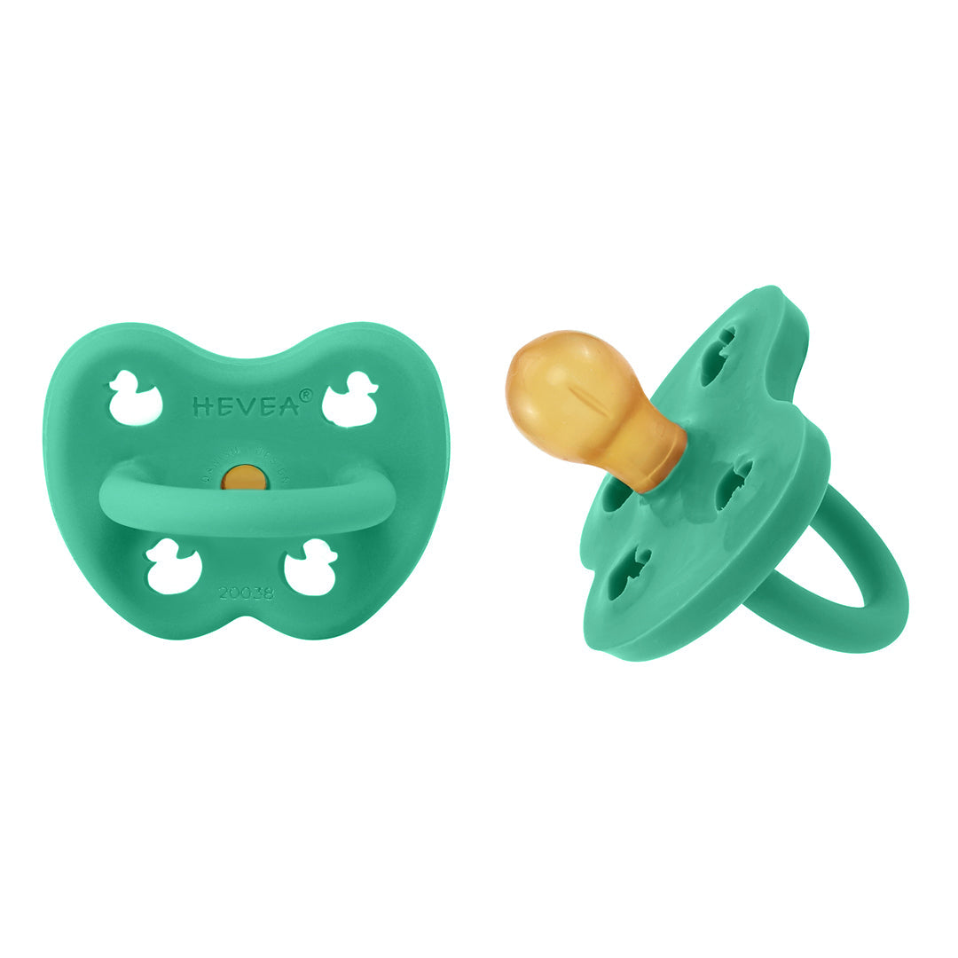 Pack de 2 Sucettes Canard Pop of Green