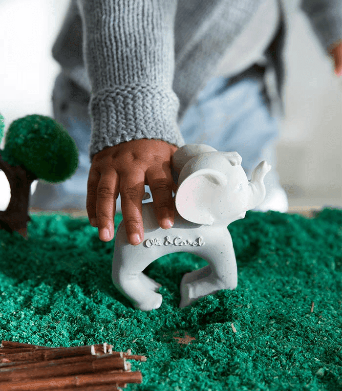 Nelly l’Eléphant – Jouet de bain et dentition bébé – vue produit 7