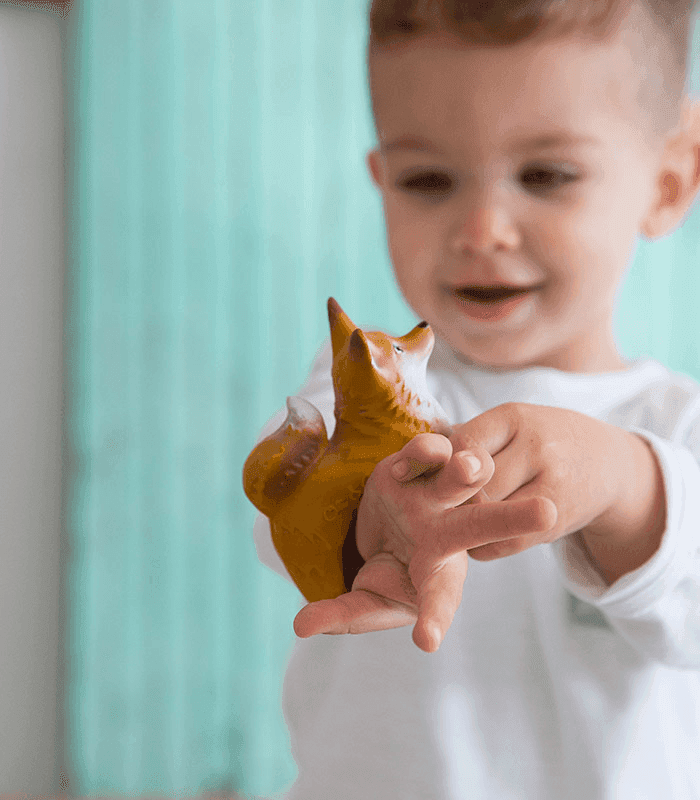 Rob le Renard – Jouet de bain et dentition bébé – vue produit 6