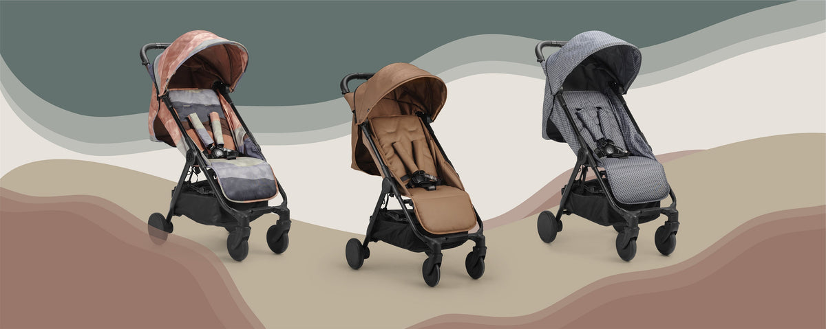 Elodie Mondo Stroller Caramel Cane Stroller
